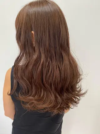 ロング カラー キッズ ネイル マツエク・マツパ ボブ、縮毛矯正👑 心斎橋/高城涼也のヘアスタイル