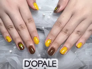 ネイル D‘OPALEサロン所属・長さ出し専門店 上野kkのネイルデザイン