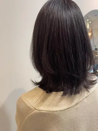 ミディアム カラー 中目黒🌼 🌼ハナのヘアスタイル