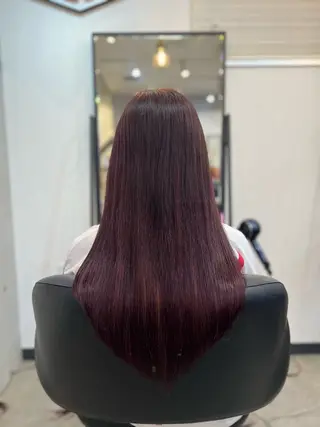 ロング カラー 【DEST】 KAHOのヘアスタイル