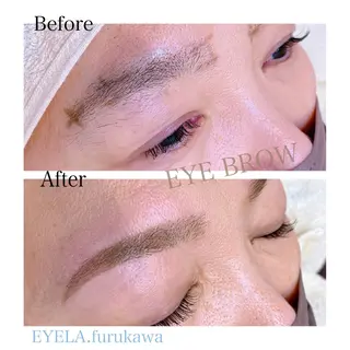 アイブロウ EYELA甲府昭和 furukawaのマツエク・マツパデザイン