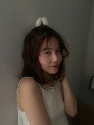 ミディアム ココロ cocoroのヘアスタイル