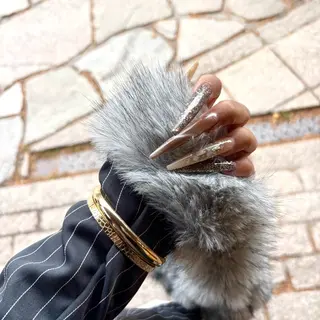 ネイル ️🩵Merci Miyu 南堀江️のネイルデザイン