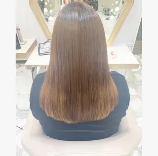 セミロング 💙美髪救世主💙 関華蓮のヘアスタイル