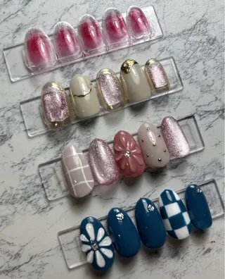 ネイル 吉川市 ネイルサロンLのネイルデザイン