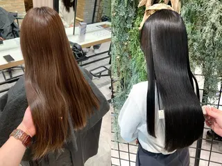 ロング カラー 【髪質改善】 優菜のヘアスタイル