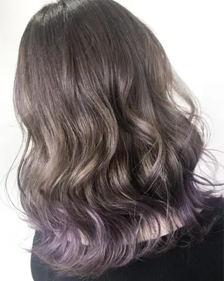 カラー ブリーチ毛縮毛矯正 👑山口のヘアスタイル