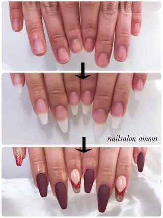 ネイル nailsalon ♡amour♡のネイルデザイン