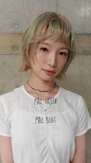 カラー wewe: momoeのヘアスタイル