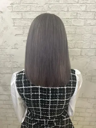 ミディアム カラー エクステ＆艶カラー 🎀YURINA🎀のヘアスタイル