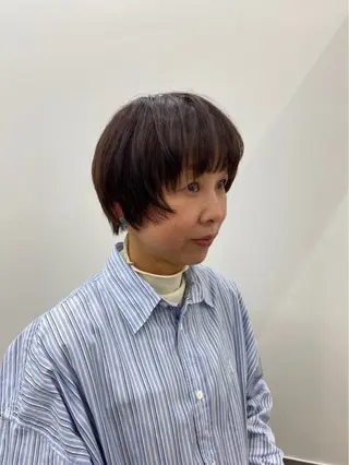 ショート カラー GO TODAY神戸三宮所属・あ きのヘアスタイル