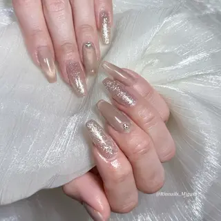 ミディアム RIN NAILS ᥫ᭡Migusaのネイルデザイン