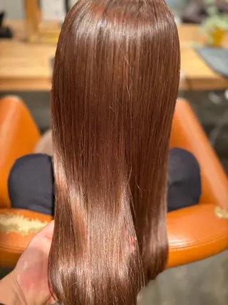 カラー 髪質改善カラー ベージュ🤎YUMEのヘアスタイル