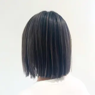 ミディアム EARTH長岡 🌼渡辺まい🌼のヘアスタイル