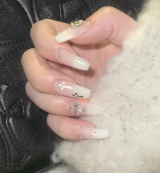 ネイル By moonネイル 🌷ワンホン/韓国風のネイルデザイン