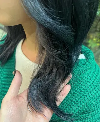 ロング カラー SOMEDAY所属・横井 柚花のヘアスタイル