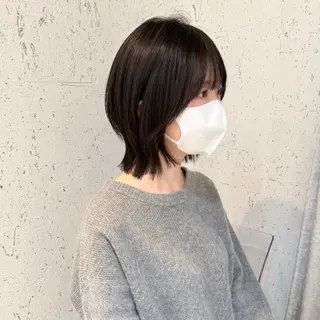 ミディアム カラー mai / linoah˚✧のヘアスタイル