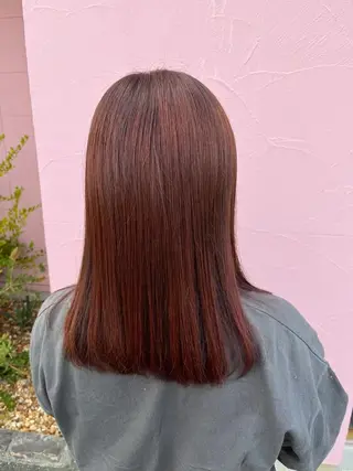 セミロング カラー フルールドソレイユ所属・♡ナナコ♡ レイヤー/艶髪のヘアスタイル