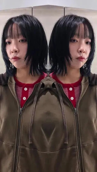 ミディアム ill 天神大名所属・YOKUTO 透明感カラーボブ特化のヘアスタイル