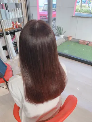 ロング 大人のためのデザイン カラー美容師/オノのヘアスタイル