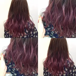 ロング カラー パーマ ヘアアレンジ メンズ キッズ ネイル マツエク・マツパ 代表🎀 ふわモテ愛 され髪🩷yumiのヘアスタイル