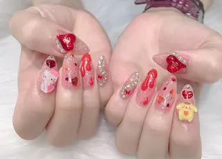 ロング ネイル Mint NAILSALONのネイルデザイン