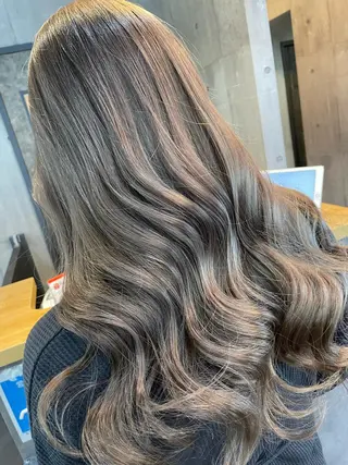 ロング カラー パーマ ヘアアレンジ メンズ キッズ ネイル マツエク・マツパ アイブロウ 北千住10分 肥高　壮汰のヘアスタイル