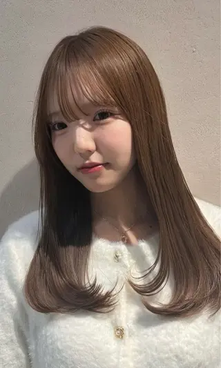 ロング 🌿レイヤー/暖色/ 艶カラー/Rukiのヘアスタイル