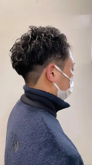 ショート メンズ 中村 碧のヘアスタイル