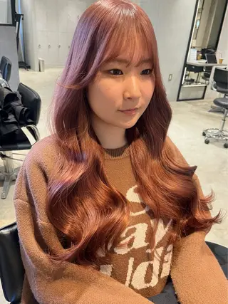 ロング カラー Juna✂️ レイヤー / ボブのヘアスタイル