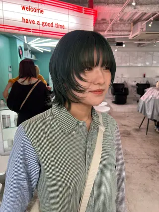 ミディアム 💥ウルフカット デザインあんな💥のヘアスタイル