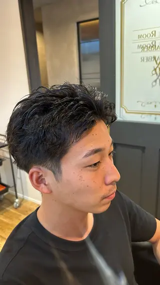 パーマ メンズ Hair Salon ZAC所属・中溝 陵太のヘアスタイル
