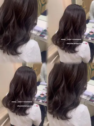 セミロング 🎀さ こﾁ🎀のヘアスタイル