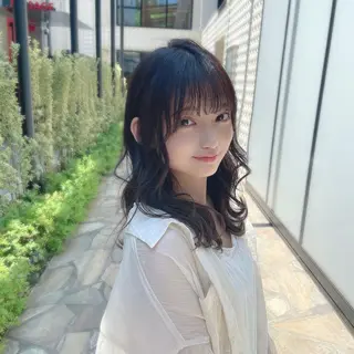 セミロング 韓国カットパーマ✂︎ Toshiのヘアスタイル