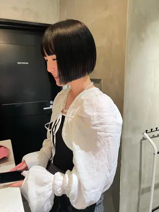 ショート カラー アンニュイヘア🪽 ayumiのヘアスタイル