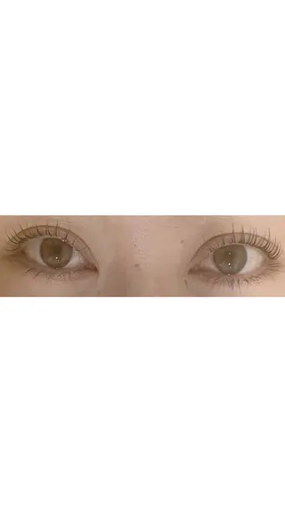 マツエク・マツパ 小杉夏海/透明感 艶カラー🌱‬‪のマツエク・マツパデザイン