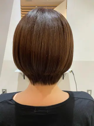 ショート カラー jill by gisel＿奥家のヘアスタイル