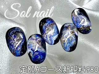 ネイル パラジェル＆フィルイン取り扱いサロンSol Nail所属・Sol Nail ミネのネイルデザイン