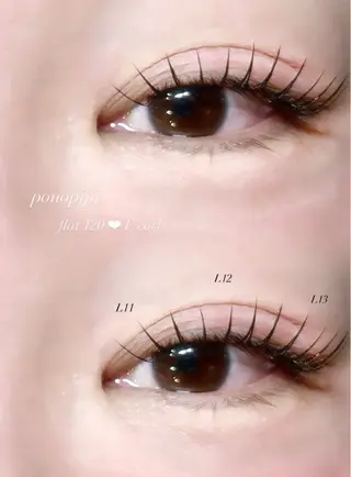 マツエク・マツパ ponopipi Rinのマツエク・マツパデザイン