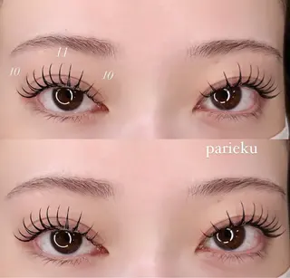 マツエク・マツパ 🧡MISUZU 京都Two🧡のマツエク・マツパデザイン