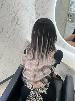 ロング 🐈‍⬛ララモアナ yuri🐈‍⬛のヘアスタイル