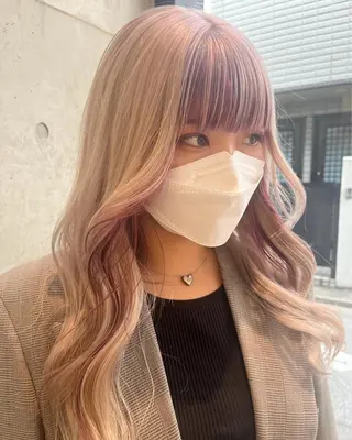 ロング カラー yuuna/ ハッシュカット🎀のヘアスタイル