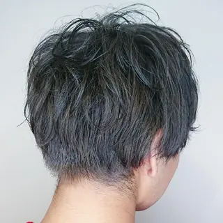 カラー ヘアアレンジ メンズ パーマ ブリーチ/ヘアケア/ 艶髪/イギチハルのヘアスタイル