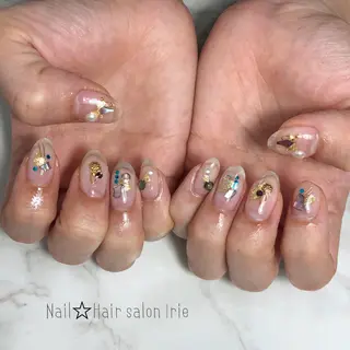ネイル Hair salon Irie所属・與儀 知佳のネイルデザイン