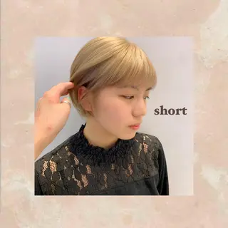 ショート apish パーマ/夏琳🌻のヘアスタイル
