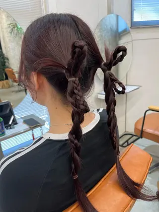 ロング カラー ヘアアレンジ sem所属・似合わせ/ニュアンス 髪質改善🤍ariのヘアスタイル