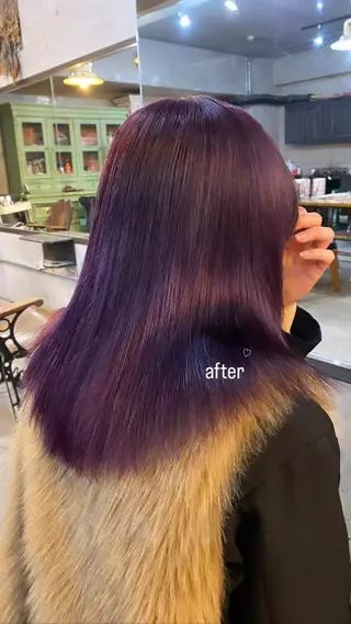 セミロング カラー ヘアアレンジ メンズ 心斎橋美容室 Junのヘアスタイル