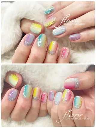 ネイル フルリール 【プライベートサロンのネイルデザイン