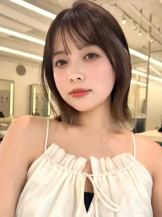 ショート レイヤー/韓国/ 顔周り/しんやのヘアスタイル