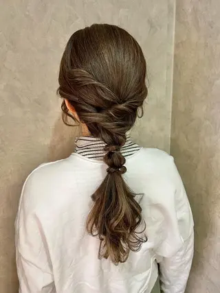 ヘアアレンジ 大人可愛いヘアメイク 💋🧚‍♀️しずかのヘアスタイル